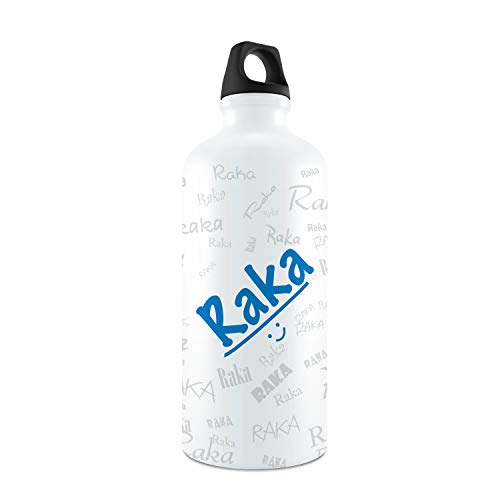 Hot Muggs Me Graffiti Bottle - Raka Personalised Name Steel, 750ml, 1 Unit - Image 1