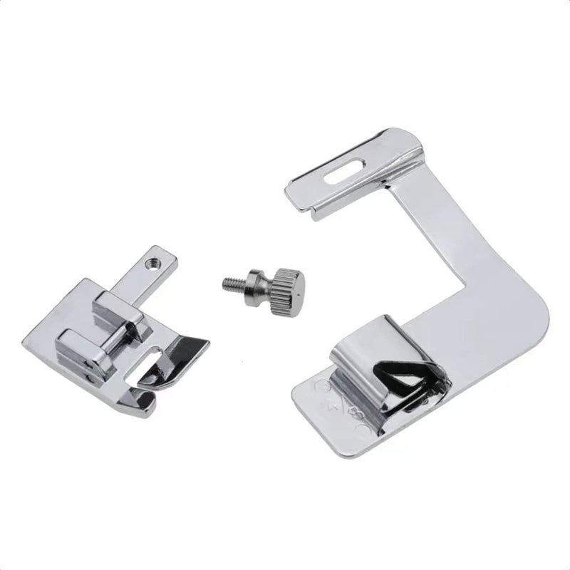 TISEKER 3 Sizes Wide Rolled Hem Pressure Foot Sewing Machine Presser Foot Hemmer Foot Set 1/2 Inch, 3/4 Inch, 1 Inch for Brother Singer and Other Low Shank Sewing Machine - Image 4