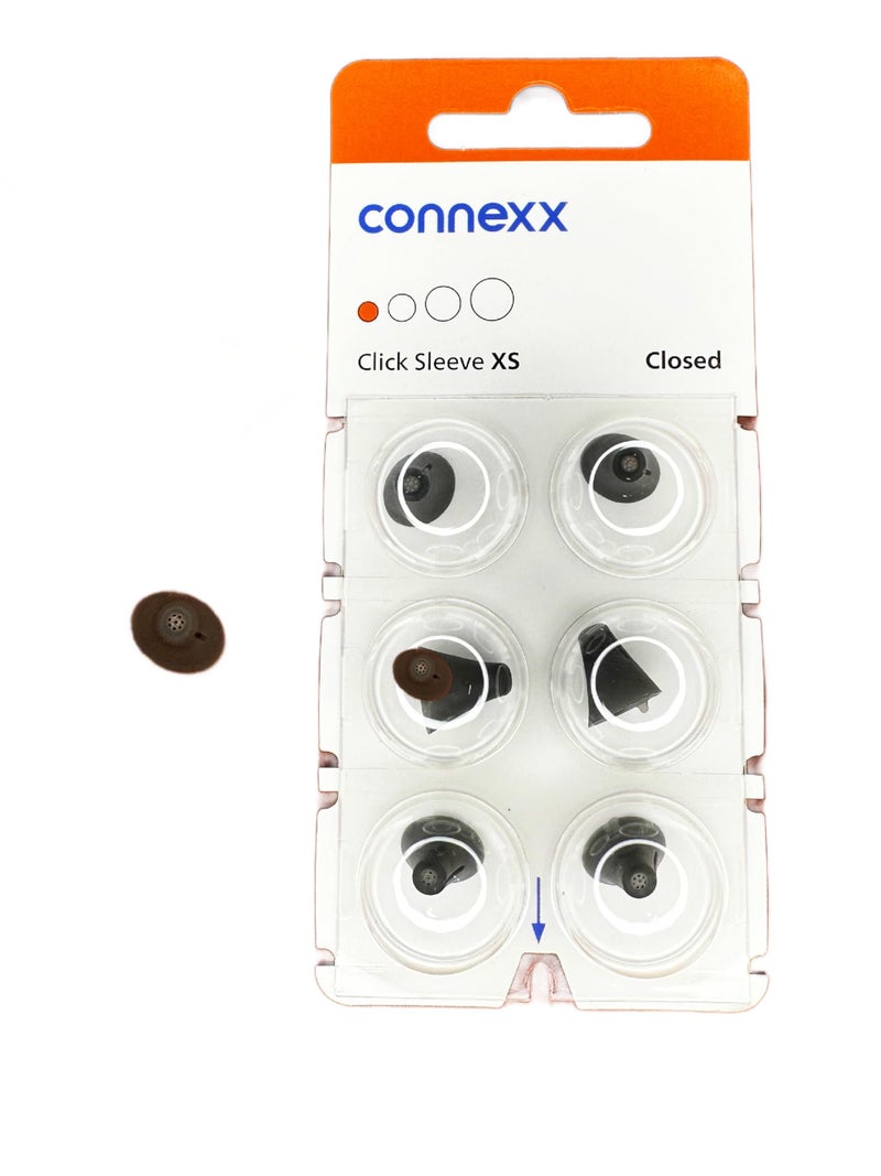 HBD Click Sleeves for Signia Silks Rexton INOX XS Closed - Image 3