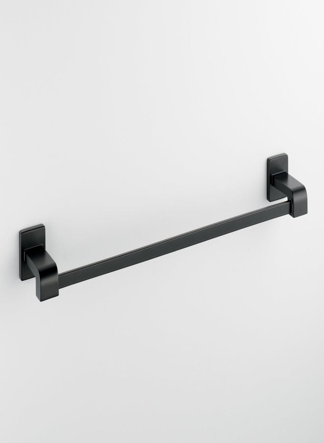 DELTA FAUCET Delta 77524-BL Ara 24-in Wall Mount Towel Bar Bath Hardware Accessory in Matte Black - Image 2