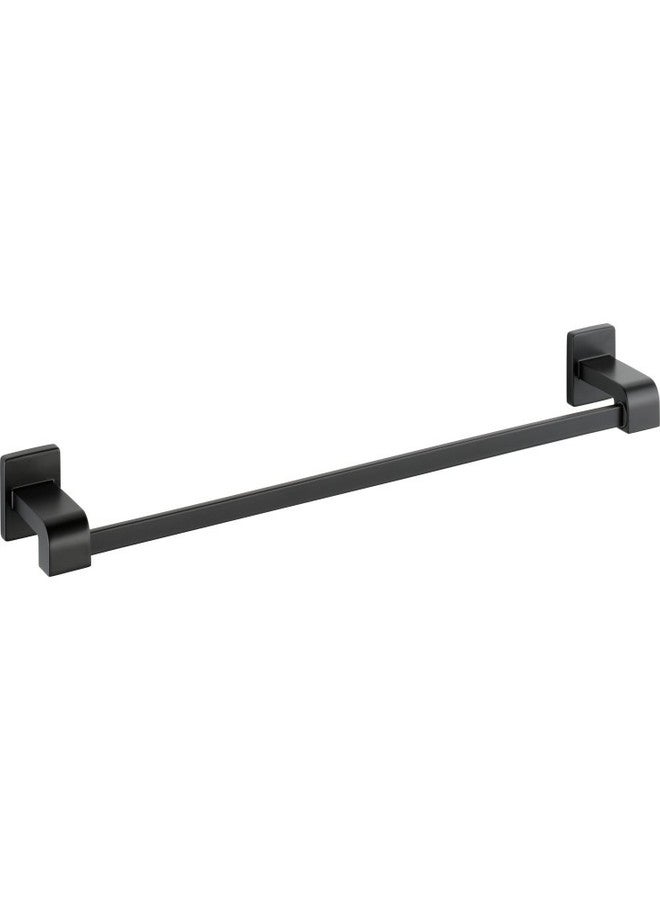 DELTA FAUCET Delta 77524-BL Ara 24-in Wall Mount Towel Bar Bath Hardware Accessory in Matte Black - Image 1