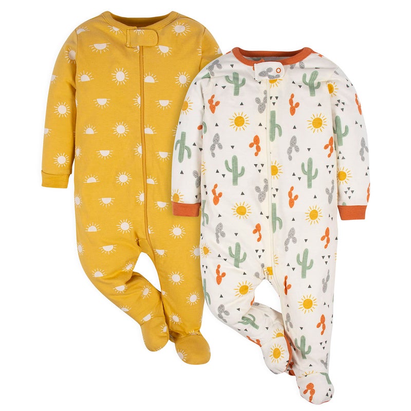 Gerber Unisex Baby 2Pack Sleep N Play Southwest Newborn - Image 2