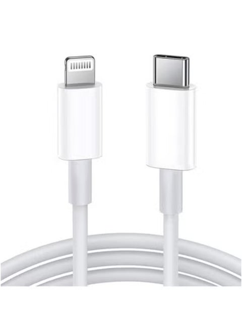 USB C to Lightning Cable 1m MFi Certified Compatible with iPhone 14 Pro Max 13 12 11 XS XR 8 Plus AirPods Support Power Delivery White