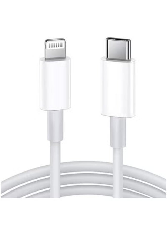 USB C to Lightning Cable 1m MFi Certified Compatible with iPhone 14 Pro Max 13 12 11 XS XR 8 Plus AirPods Support Power Delivery White