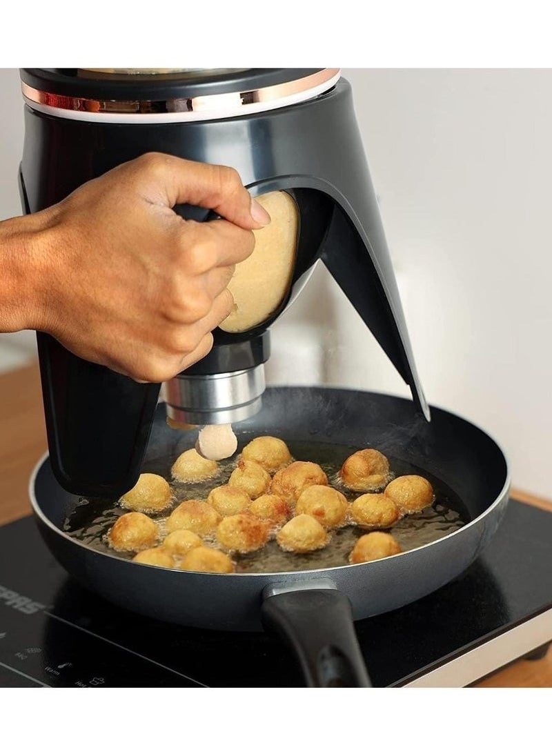 TIGER Electric Sweet Dumpling Machine & Luqaimat Maker – Multipurpose Quick Meatball, Beef Ball & Fish Ball Maker with Digital Screen Counter, Easy-to-Clean, Efficient for Home & Small Business Use  - Image 5