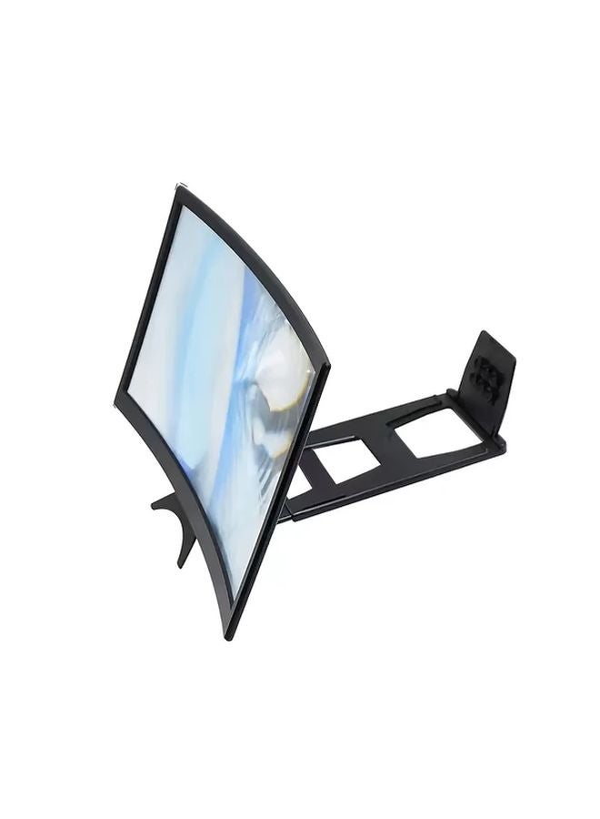 1pc 12 Inch Mobile Screen Amplifier 3D Extender For Movies Videos Games Foldable Phone Stand - Image 2