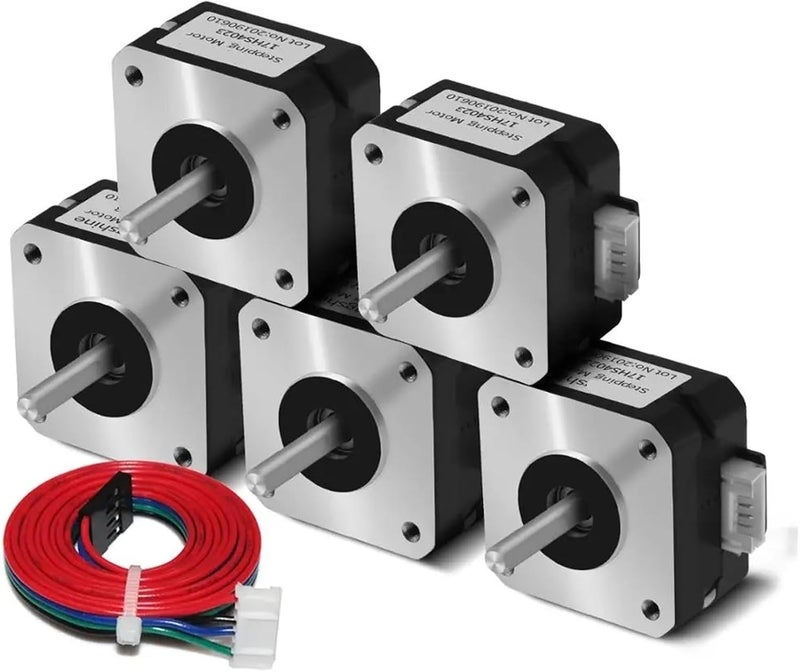 محرك خطوي Nema 17 17HS4023 12V 24V لمطبعة ثلاثية الأبعاد مع 3 قطع XH2.54 3P - Image 1