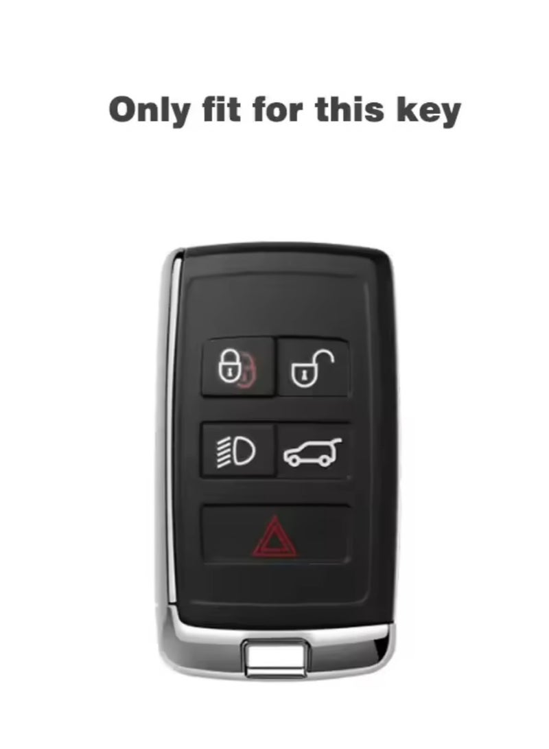 Leather Fob Cover with Keychain For Rang rover Defender 110 S Discovery Vogue Sport Discovery HSE Velar - Image 2