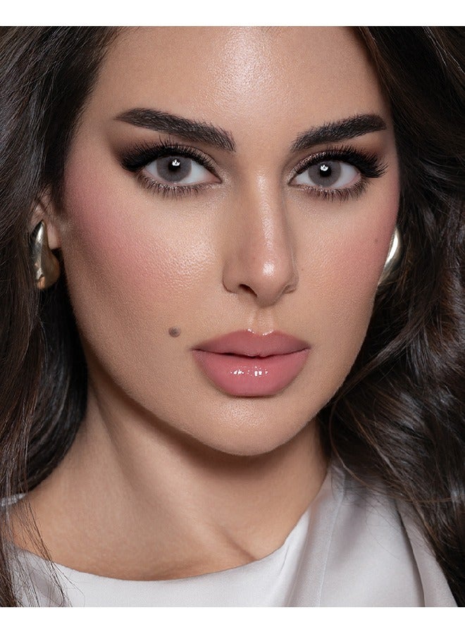 لينس مي ماربل عدسات لاصقة للاستخدام لمدة 6 اشهر، عدسات لاصقة ملونة، عدسات لاصقة تجميلية، عدسات لاصقة عسلية، عبوة من عدستين - Image 2