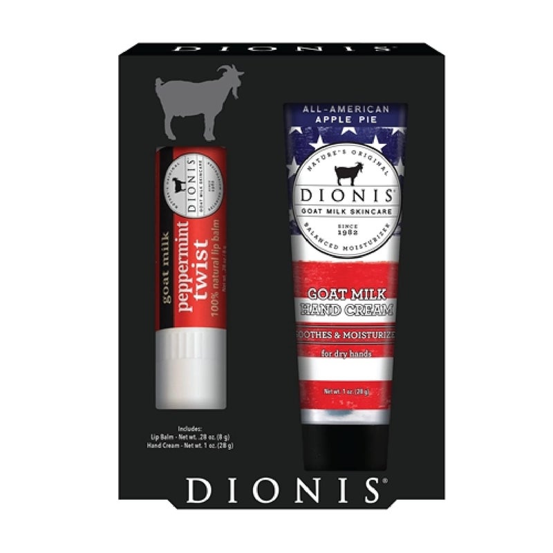 Dionis Goat Milk Skincare Caramel Pumpkin Spice Scented Hand Cream  Lip Balm Set 1 oz and 28 oz  Safe For Sensitive Skin Soothes Chapped Lips and Dry Skin Crueltyfree and Parabenfree
