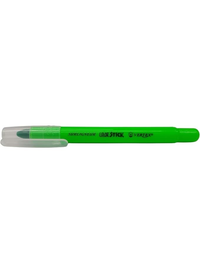Vertex Wax Highlighter Pen - Green