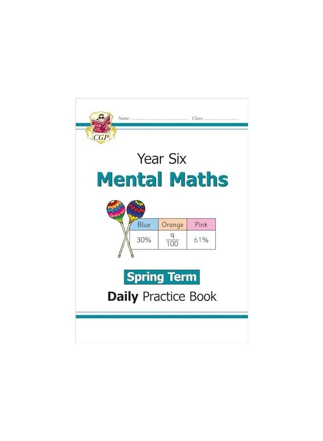 New Ks2 Mental Maths Daily Practice Book Year 6 Spring Term | Best ...