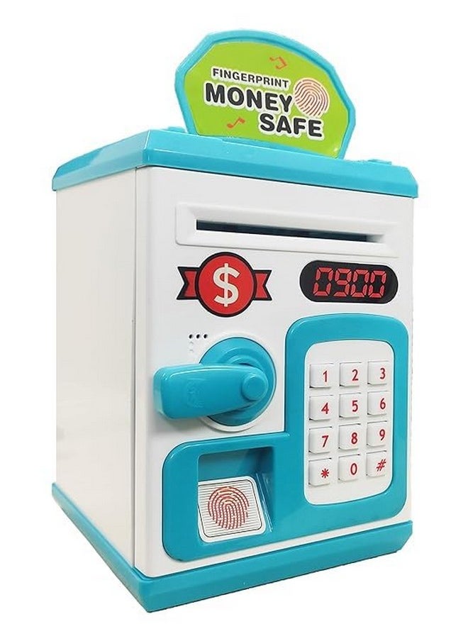 Smartcraft - Money Safe Atm Bank With Music Light | Safe Password Protection, Fingerprint Inouction Deposit Atm Toy, Saving Bank Toys For Kids - Image 1