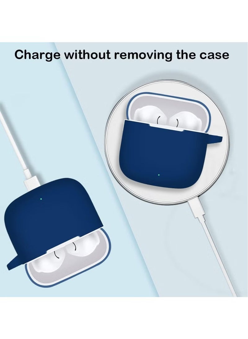 Volynix 2 Pieces (Black + Blue) Protective Silicone Case Cover for HUAWEI Freebuds SE 2/SE 3 In-Ear Earphones - Image 5