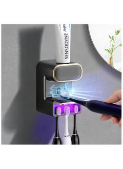 Automatic Electric Toothpaste Dispenser with Toothbrush Sterilizer