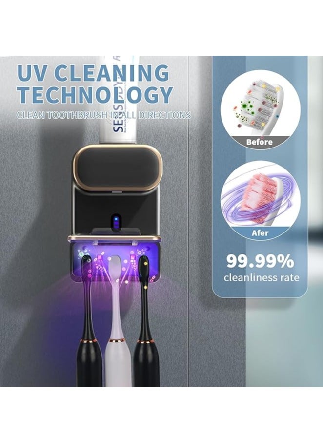 Generic - Automatic Electric Toothpaste Dispenser with Toothbrush Sterilizer - Image 1