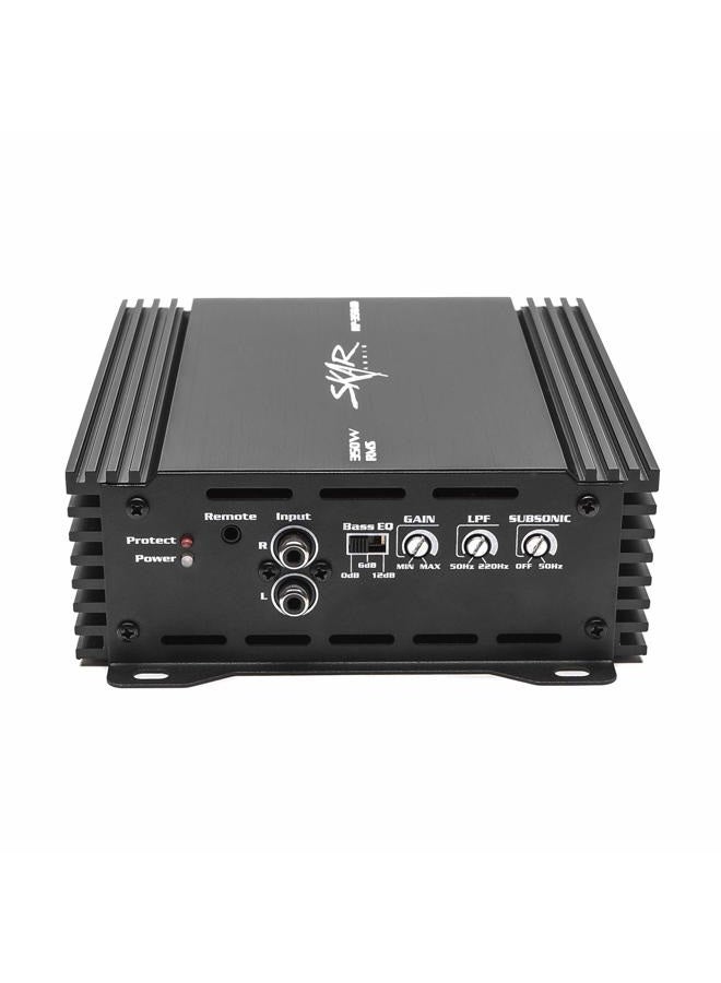 SKAR AUDIO RP-350.1D Monoblock Class D MOSFET Amplifier with Remote Subwoofer Level Control, 350W - Image 2