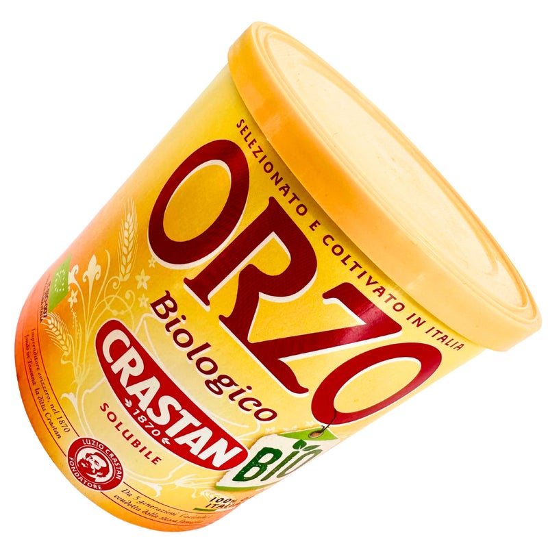 Crastan 1870 Instant Organic Barley Coffee Substitute 4.4 oz. (125g) Roasted Ground Barley - Orzo Biologico - Grain Coffee Substitute - Mugicha, Boricha, Damaicha, Cevada - Orzo Solubile Tea Beverage - Image 4