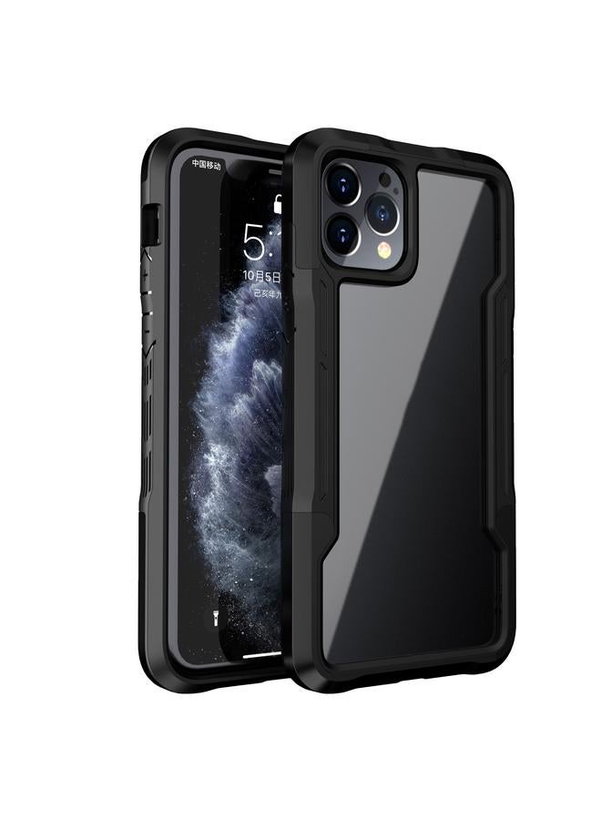 S-TOP Case For iPhone 12 Pro Armor Acrylic 3 in 1 Phone Case - Image 1