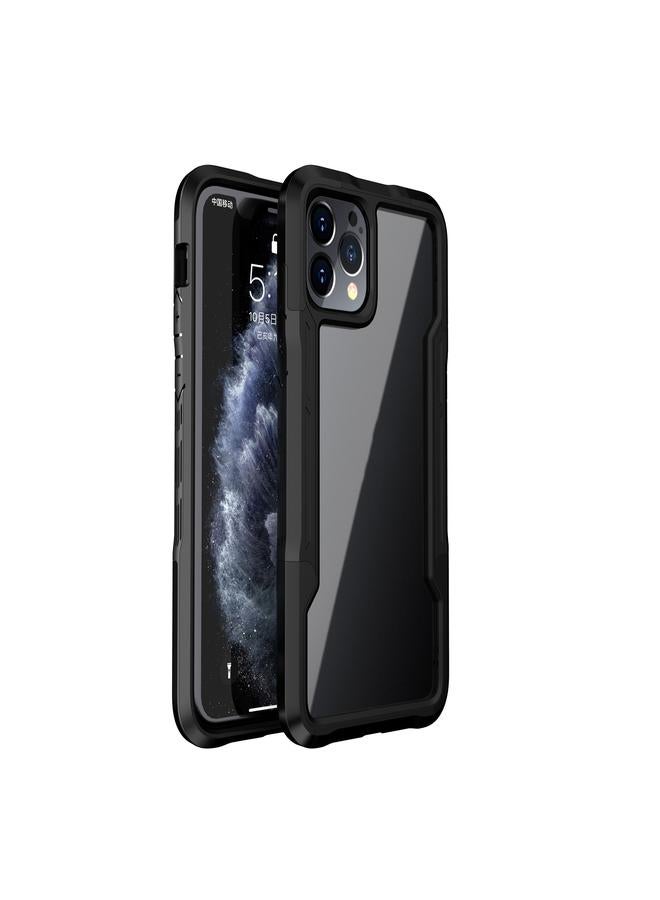S-TOP Case For iPhone 12 Pro Armor Acrylic 3 in 1 Phone Case - Image 2