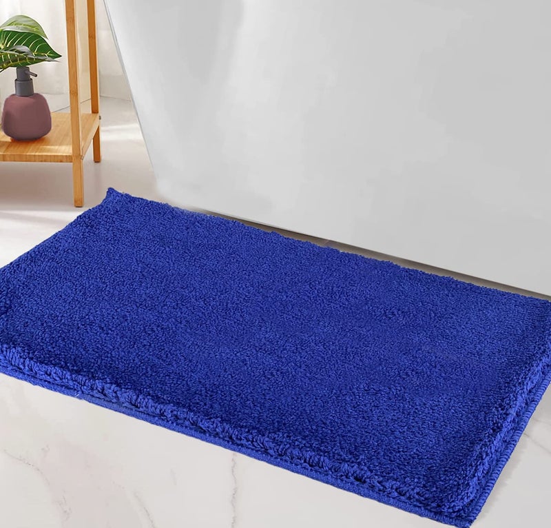 A CUBE LUXURY SOLUTIONS A Cube Luxury Solutions Soft Microfiber AntiSkid Bath Mat Rug 40x60 cm Solid 1800 GSM Microfiber Bathmat Super AbsorbentAntiSkid Mats for BathroomDoor MatKitchenFloor  - Image 2