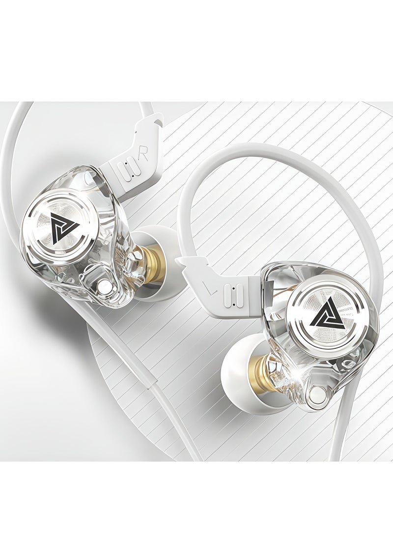 QKZ AK3 Professional In-Ear Wired Earphones Hi-Res Audio Gaming Headset with Mic 3.5mm Jack Deep Bass Stereo Sound Earbuds for Mobile Phone Laptop PS4 PS5 Xbox - Image 1