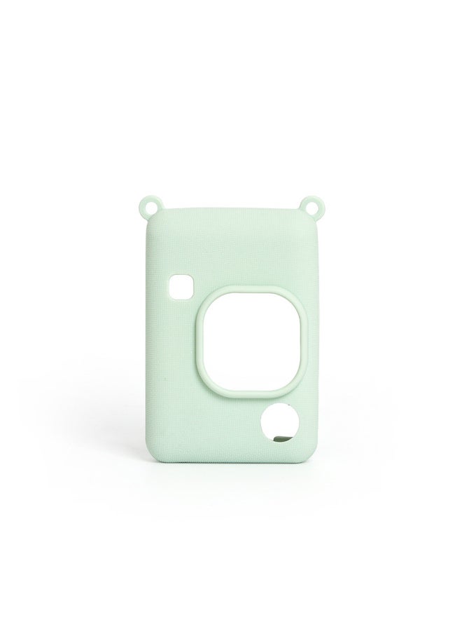 Generic Poly Instax Mini Liplay Protective Case Wear-resistant Soft Case Fit Camera Silicone-Color:Green  - Image 1
