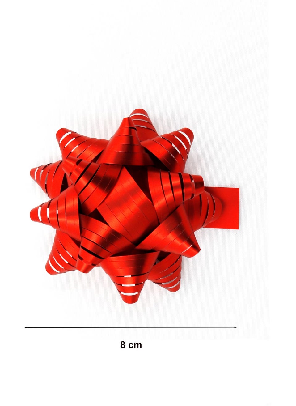 Repro Design 8 cm Polar Star Red Bow Ornament 5 Pieces  - Image 3