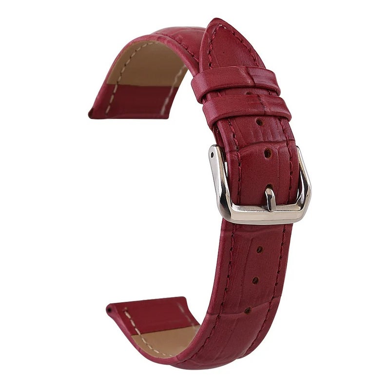 Bluejw Universal Replacement Leather Watch Strap 10mm-24mm – Fits Apple, Huawei, Garmin, Samsung & More - Image 1