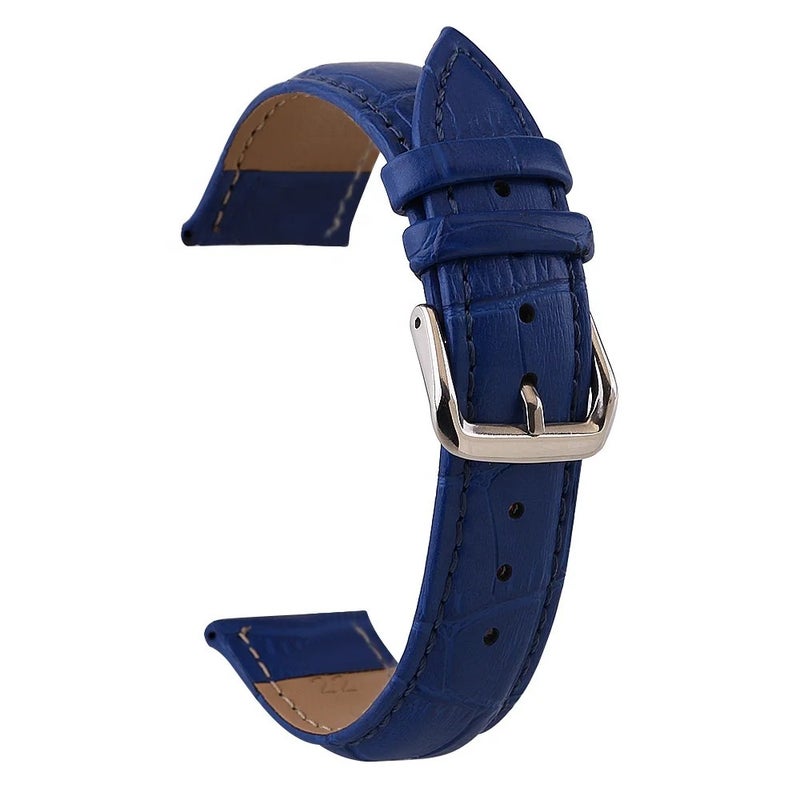 Bluejw Universal Replacement Leather Watch Strap 10mm-24mm – Fits Apple, Huawei, Garmin, Samsung & More - Image 2
