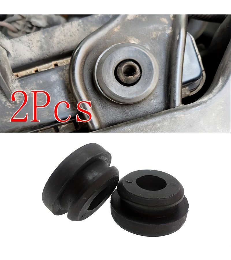 Set Of 2 Upper Insulator Mounts For Car Radiators Compatible With Honda And Acura Models Including Accord City Civic CRV Fit Jazz Odyssey Integra Legend RSX TL TSX - Image 1
