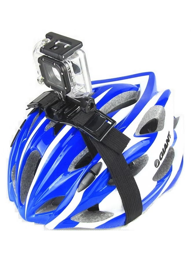 Ozone Helmet Mount Elastic Band Strap Black 