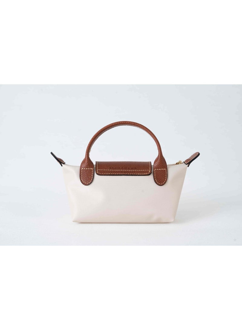 Longchamp French Longchamp Paper White Classic Style Women's Mini handbag,Crossbody Bags,Shoulder Bag Shoulder strap with buckle cameara bag - Image 4