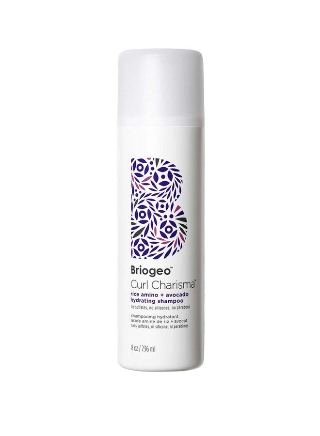 بريوجيو شامبو مرطب بريوجيو كيرل كاريزما بالأرز الأميني والأفوكادو، يُحدد ويرطب الشعر المموج والمجعد والمتعرج، خالٍ من الكبريتات، مضاد للتجعد، منظف مرطب، نباتي، خالٍ من القسوة، 8 أونصة سائلة - Image 1
