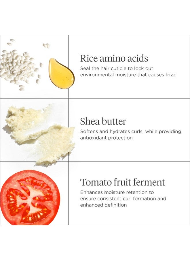 بريوجيو شامبو مرطب بريوجيو كيرل كاريزما بالأرز الأميني والأفوكادو، يُحدد ويرطب الشعر المموج والمجعد والمتعرج، خالٍ من الكبريتات، مضاد للتجعد، منظف مرطب، نباتي، خالٍ من القسوة، 8 أونصة سائلة - Image 3