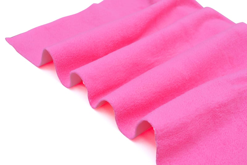 Waterproof Quick Dry Sheet for Baby| Bed Pad Anti-Piling Fleece Extra Absorbent Washable Matress Protector| Baby Bed Protector Sheet for Toddler Children. (Light Pink, Small Single)  - Image 2