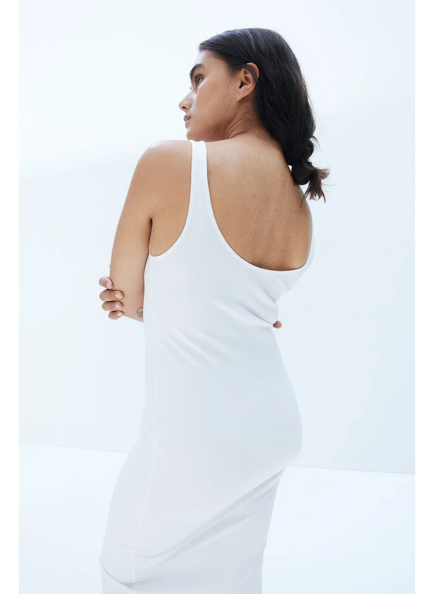 H&M Ribbed Jersey Dress