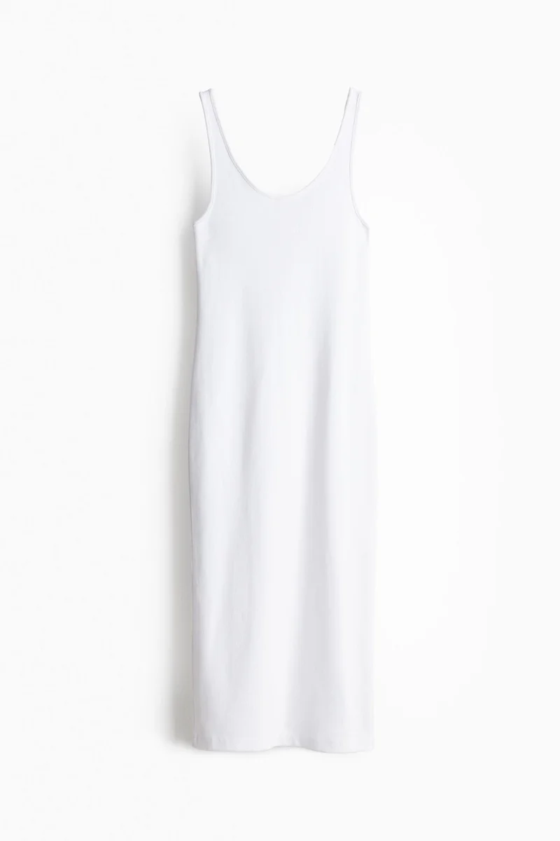 اتش اند ام Ribbed Tank Midi Dress