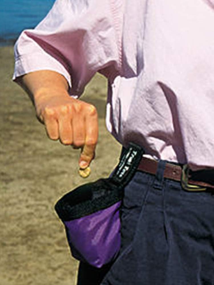 Chuckit! Treat Tote Dog Treat Pouch for Puppy Training - 2 Cup Capacity, Assorted Colors - Image 2