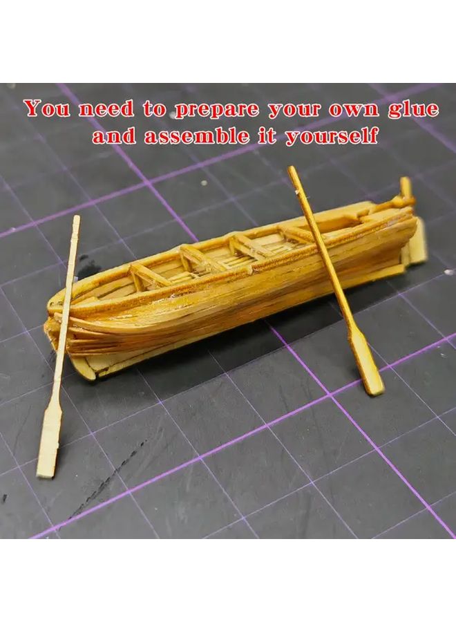 1 100 Scale Wooden Sailing Ship Model Kit Historical Replica Educational Project - Image 5
