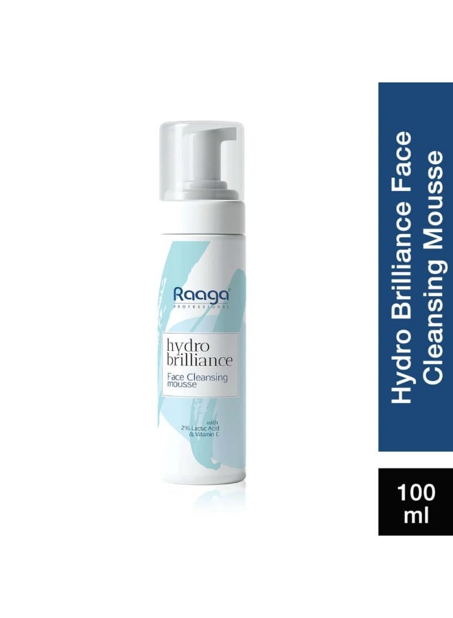 Raaga Professional Hydro Brilliance Skincare Combo | Face Cleansing Mousse 100ml + Multi Peptide Serum 30ml + Hyaluronic Gel Cream 55ml - Image 2