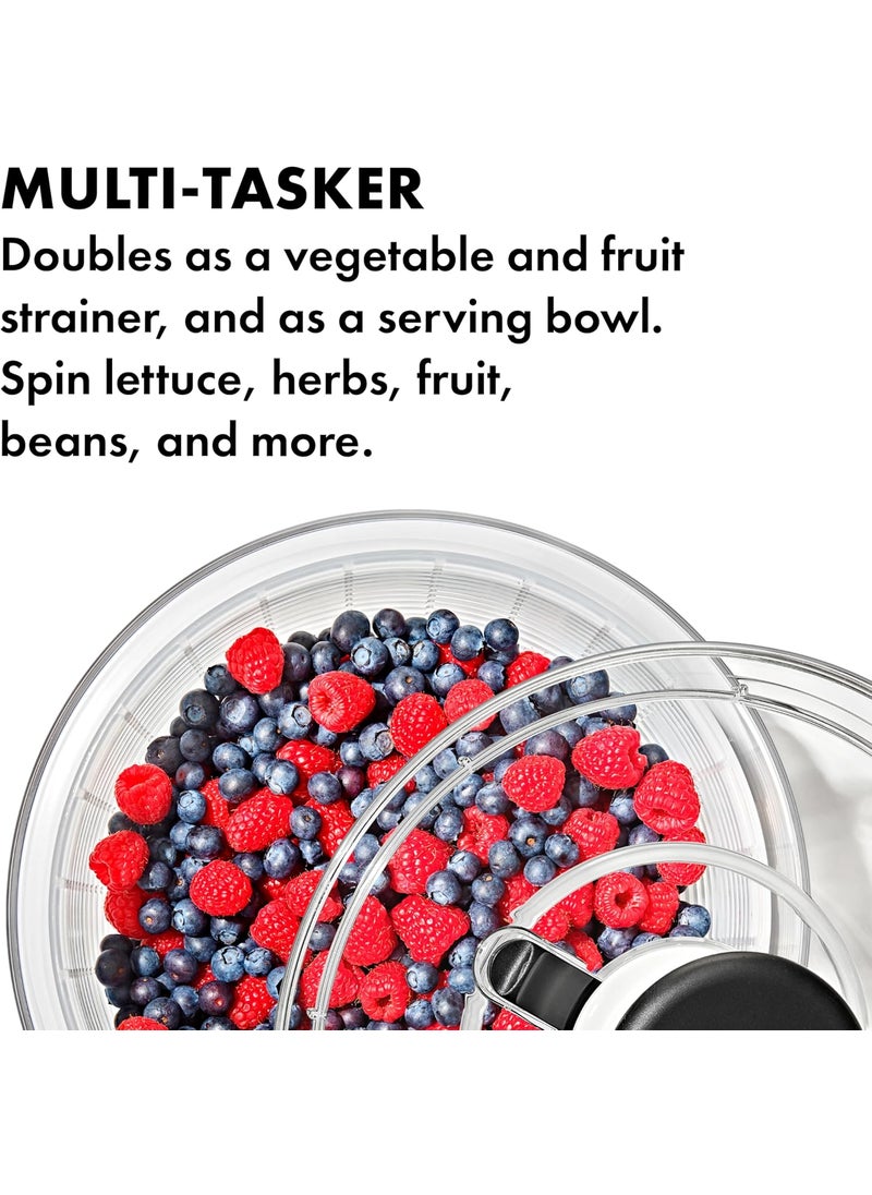 OXO OXO Good Grips Large Salad Spinner  622 Qt White  - Image 4
