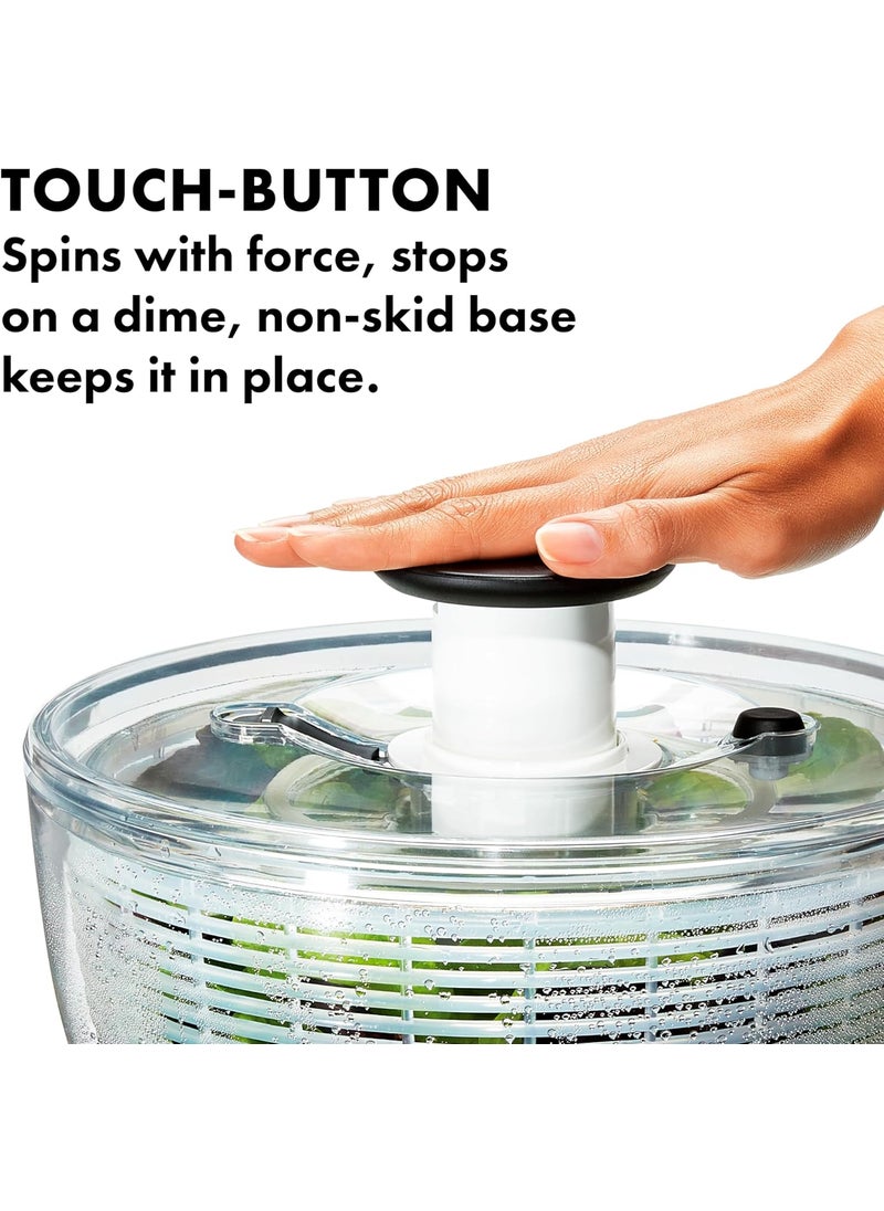 OXO OXO Good Grips Large Salad Spinner  622 Qt White  - Image 5