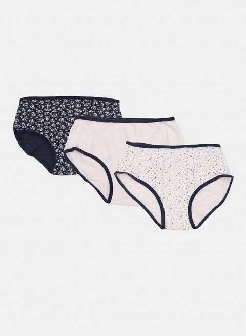 Pack of 3 Brief Panties (Cookies)