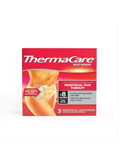 Menstrual Relief Patches, 3 Count Pack