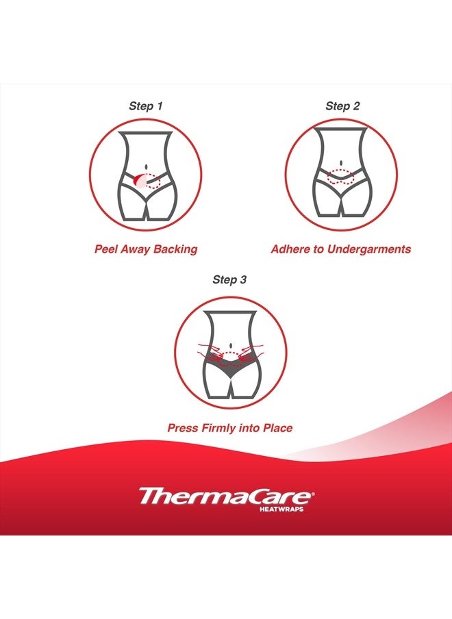ThermaCare رقع تخفيف الدورة الشهرية، عبوة مكونة من 3 قطع  - Image 3