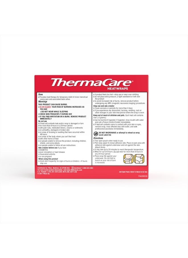ThermaCare رقع تخفيف الدورة الشهرية، عبوة مكونة من 3 قطع  - Image 4