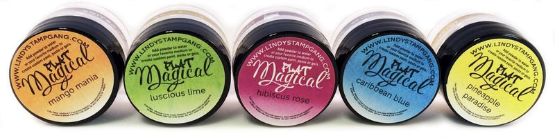 Lindy's Stamp Gang Lindys Stamp Gang Magical Flat Set 025Ounce Caribbean Cruise 5Pack 