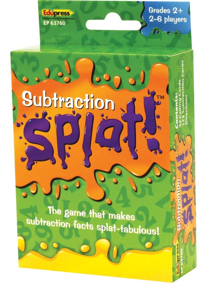 Edupress لعبة إيدوبرس ماث سبلات™: الطرح للصفوف 2 وما فوق (EP63760) ، 3.5 بوصة ارتفاع × 5.625 بوصة طول × 2.25 بوصة عرض - Image 1