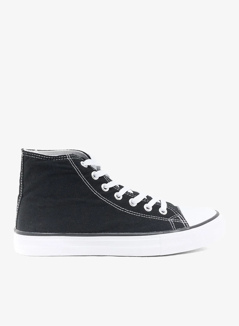 Canvas High Top Sneakers